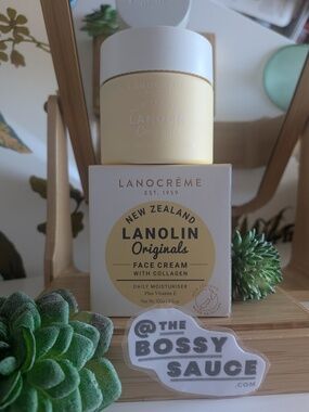 🌸 Lanocreme Lanolin Originals Face Cream Vitamin E NWT 100 G